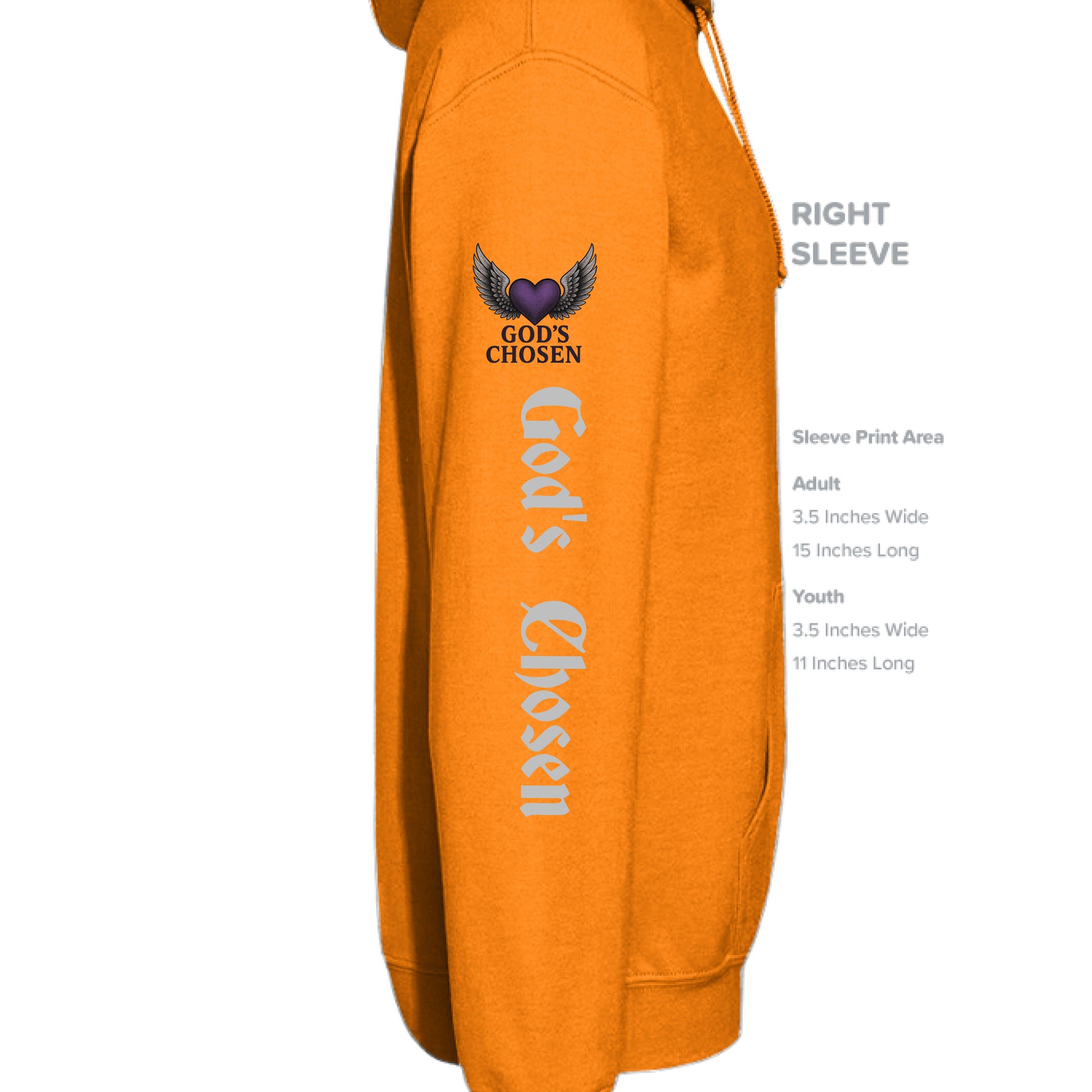 SAFETY ORANGE - SLEEVE_RIGHT